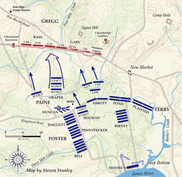 History of the Battle – Battle of New Market Heights