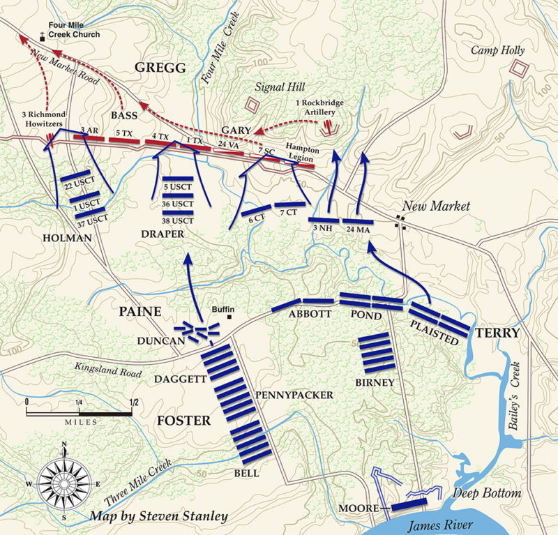 History of the Battle – Battle of New Market Heights